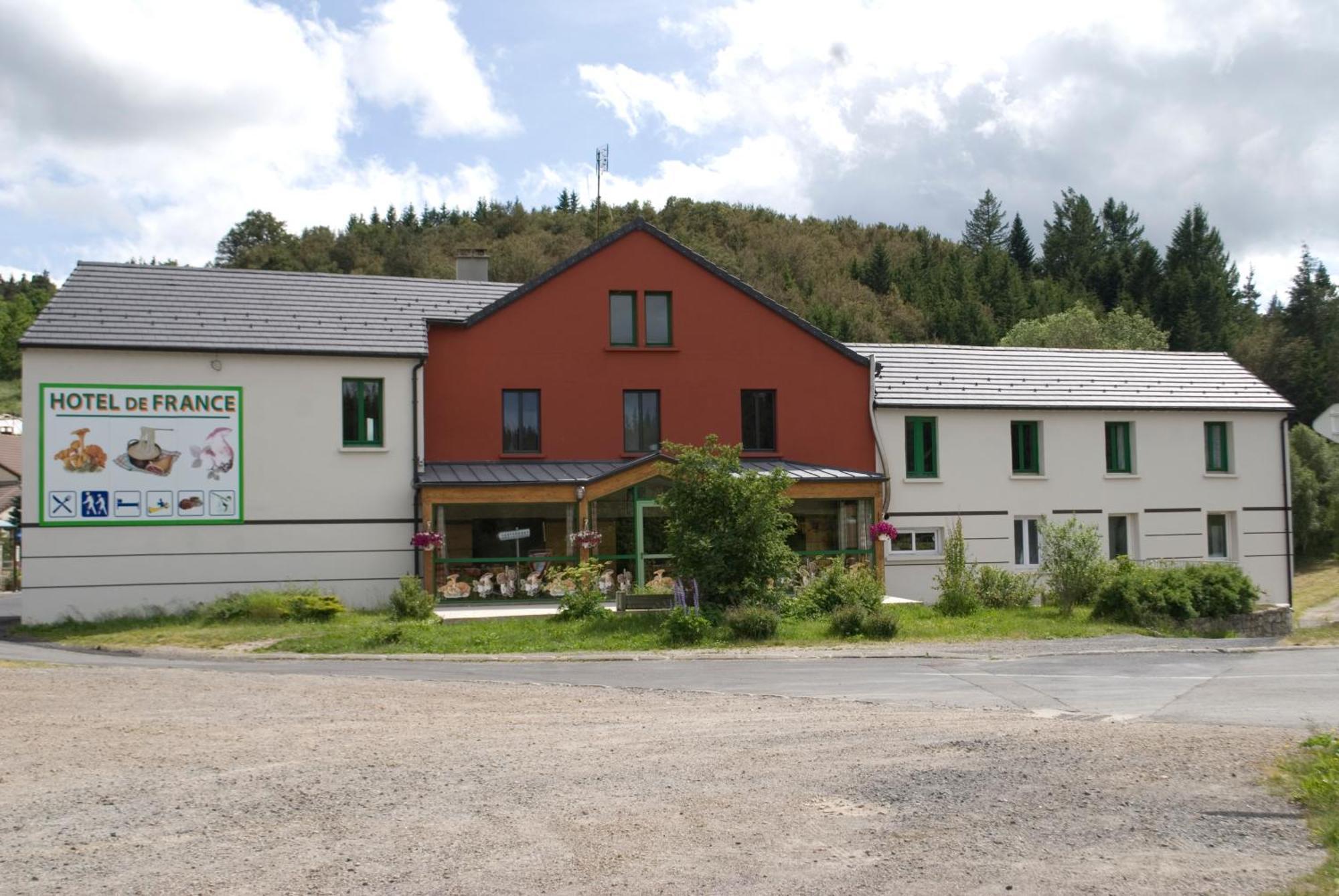 Hotel De France Chaudeyrac Eksteriør billede